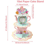 stand cupcakes rose fleurs romantique anniversaire mariage baptême vintage