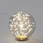 suspension lumineuse moderne boules translucides or blanc cuisine salon chambre