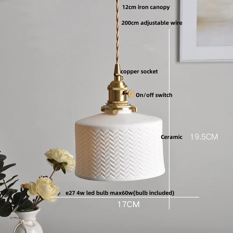 lampe suspendue led blanc doré noyer perforations vintage rustique ampoule e27