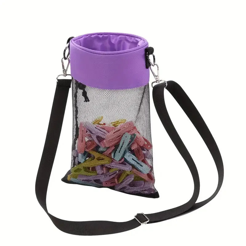 sac pince multiple usage oxford polyester maille pratique moderne crochets noir gris vert violet