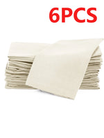 serviettes polyestères classiques uni vert olive marron violet bleu marine 40x40cm réutilisables maison restaurant