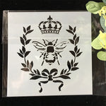 gabarits peinture moderne motifs géométriques horloges feuilles spirales blanc opaques