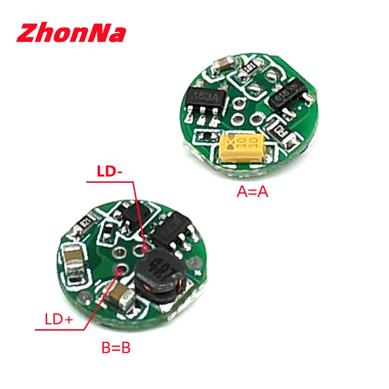 circuit imprimé électronique vert composants led 17mm 9mm opacité pcb constante tension 350mA