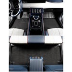 tapis sol voiture noir rayures horizontales moderne BYD ATTO3 tapis avant arrière coffre imperméable