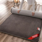 matelas pliable épais matelassé gris texture moderne automne hiver polyester