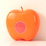 distributeur papier toilette moderne adhésif transparent vert clair orange blanc