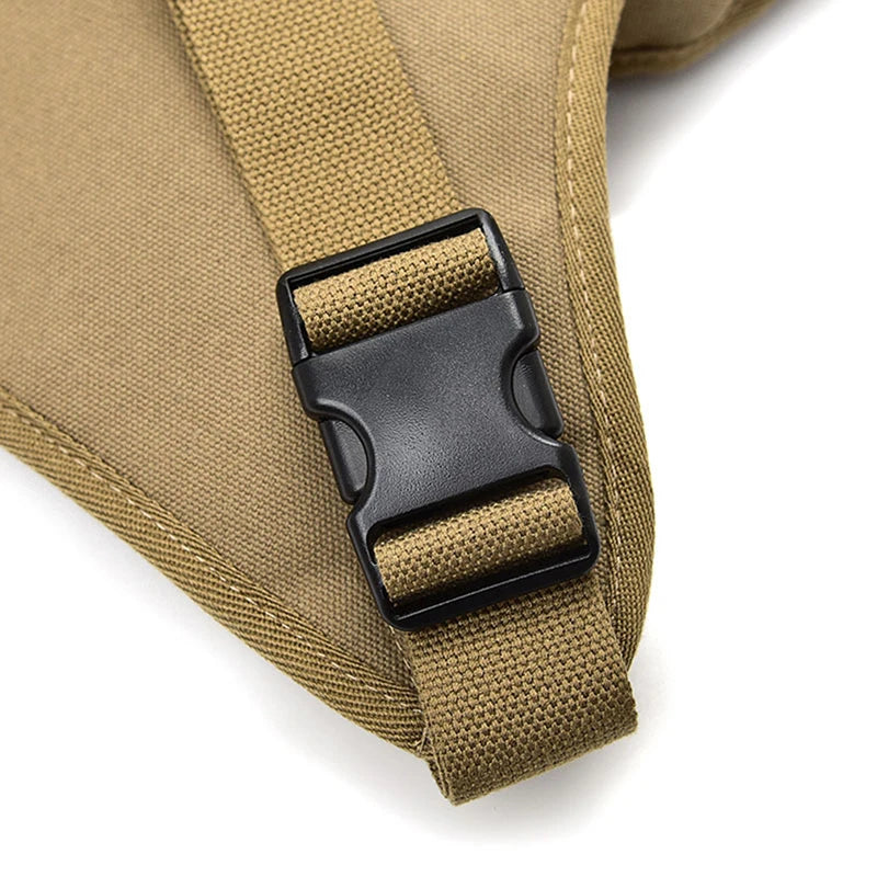 sac bandoulière homme toile marron clair utilitaire boucle glissière cahier smartphone lunettesscrição