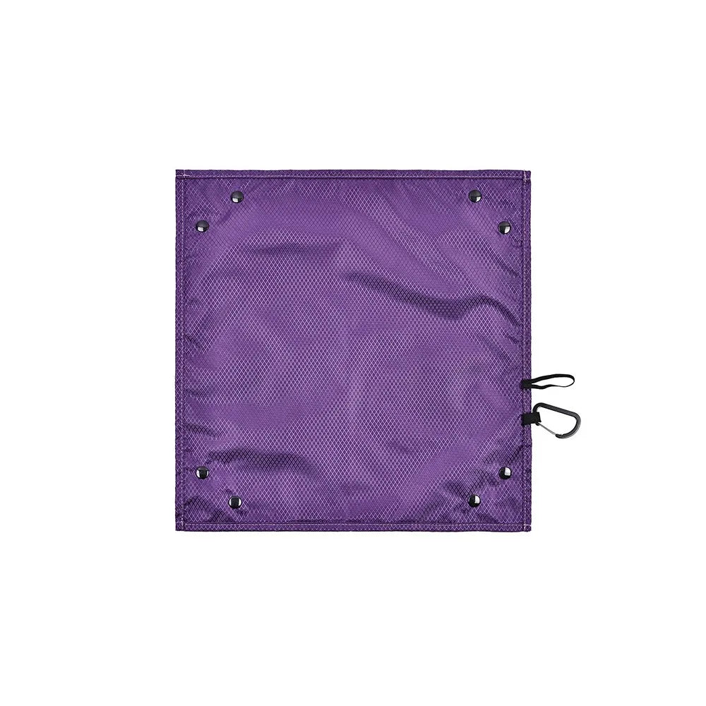plateau pliable tissu violet utilitaire outdoor myrtilles oranges tissage texturé imperméable multifonctionnelextérieur