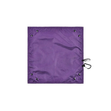 plateau pliable tissu violet utilitaire outdoor myrtilles oranges tissage texturé imperméable multifonctionnelextérieur