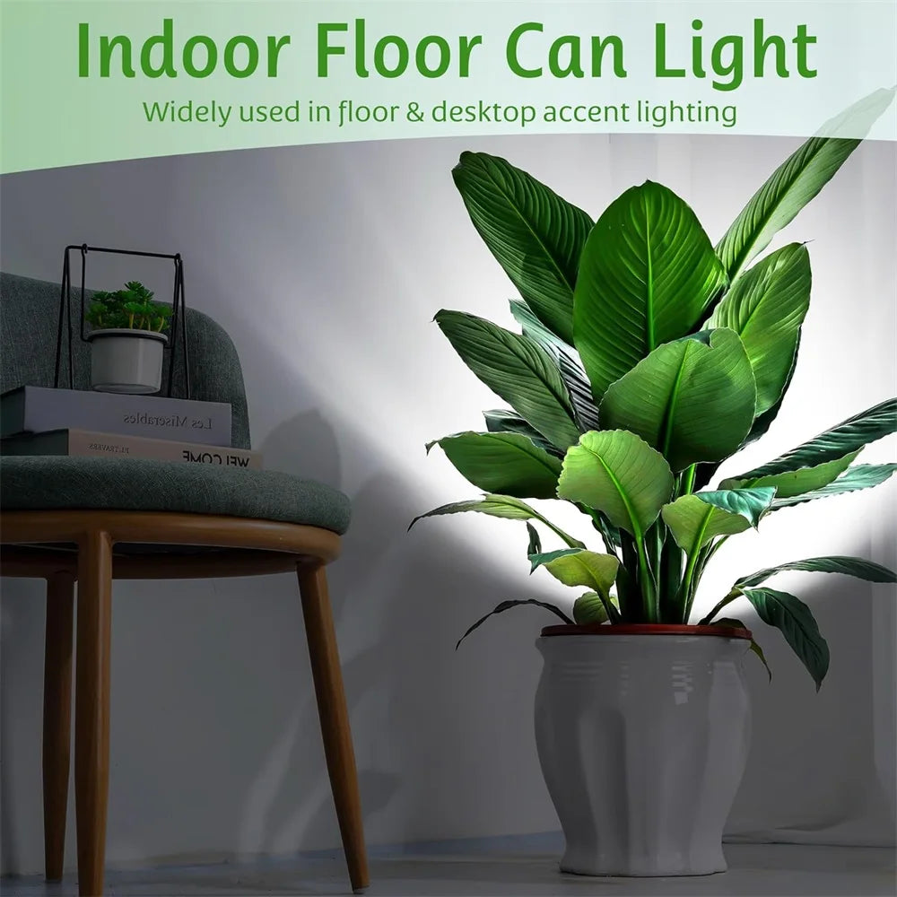 lampe sol led pinces réglable moderne noir clip intégré lumière table chambre atelier
