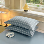 taies d'oreiller fleurées ensemble literie classique oreiller drap plat ours rose doux