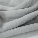 tissu fourrure douce peluche classique 50x50cm bleu marron gris beige rose vert blanc