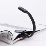 lampe lecture rechargeable led rose noir pinces flexible moderne minimaliste