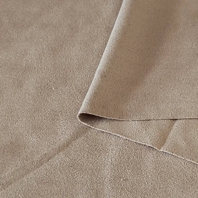 tissu suède double face polyester housse canapé sac couture diy grande largeur uni
