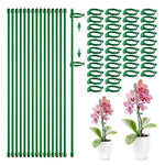 tuteur plante vert simple boucle ajustable support pot fleur jardinextérieurintérieur