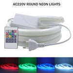 Bande LED néon RVB 20m pour décoration salon