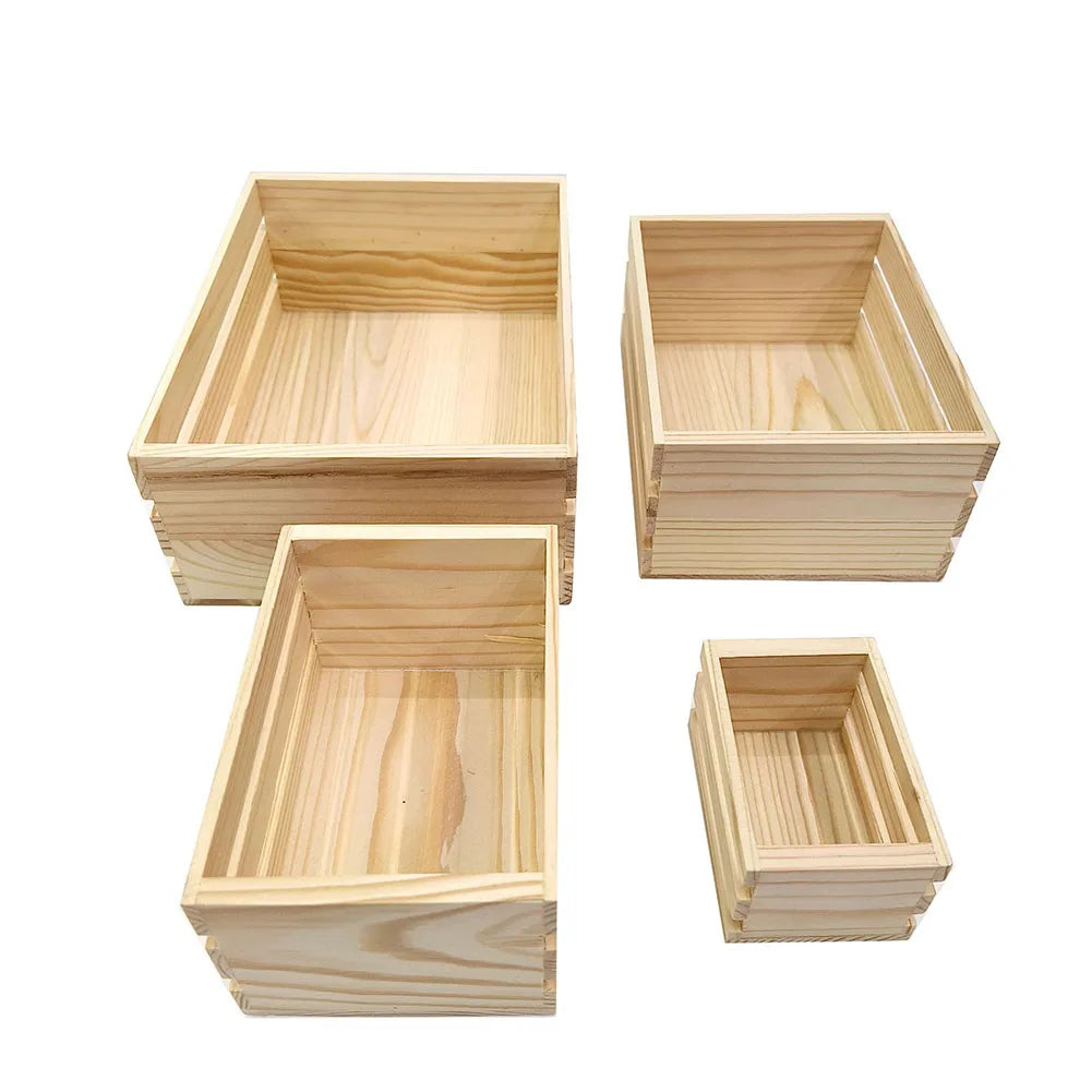 boîtes rangement bois rustique naturel étiquettes bois vintage fixation decoration interieur tapisserie nature wsj