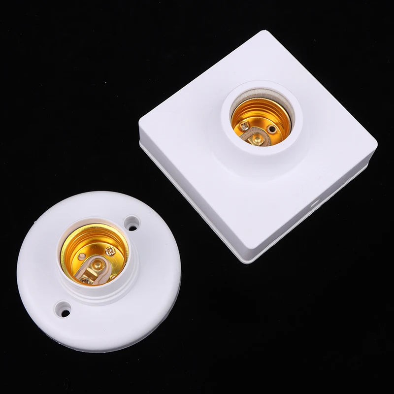 socquette ampoule e27 blanc rainurée moderne opale fixe support lampe minimaliste