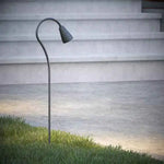 lumière solaire led moderne noire ip65 extérieure autonome basse consommation 5w minimaliste