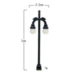 lampe miniature artificielle noire décoration maison bricolage artisanal classique moderne chambre