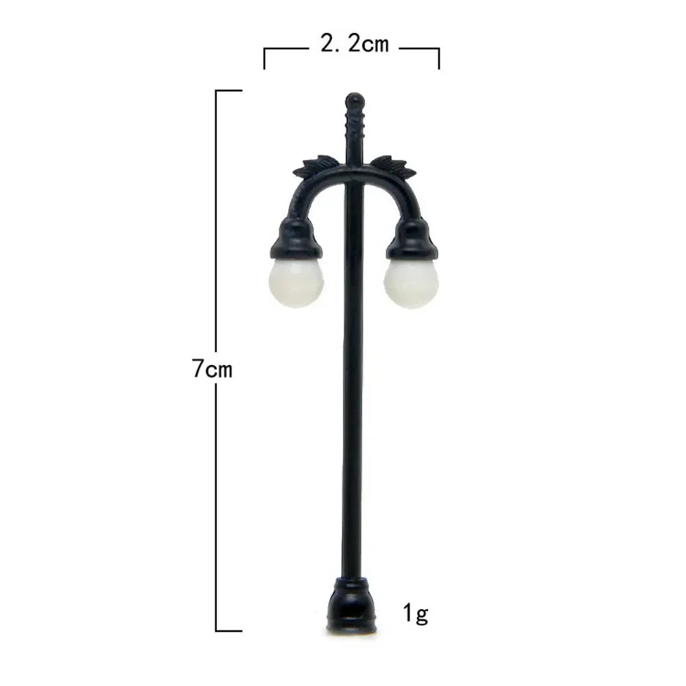 lampe miniature artificielle noire décoration maison bricolage artisanal classique moderne chambre