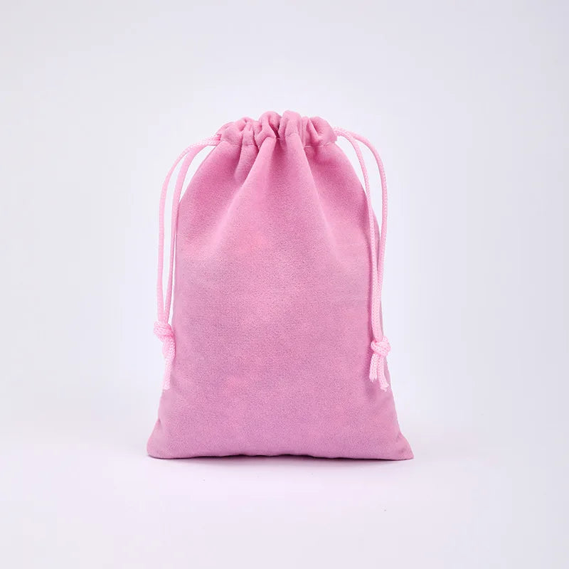 petit sac velours cordon bijoux cadeaux mariage noël fête cadeau
