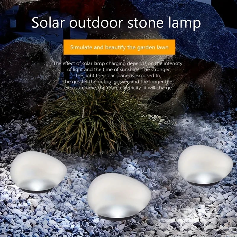 lampe solaire extérieure verre blanc moderne ip65 autonome adhésive patio jardin blanc lisse minimaliste