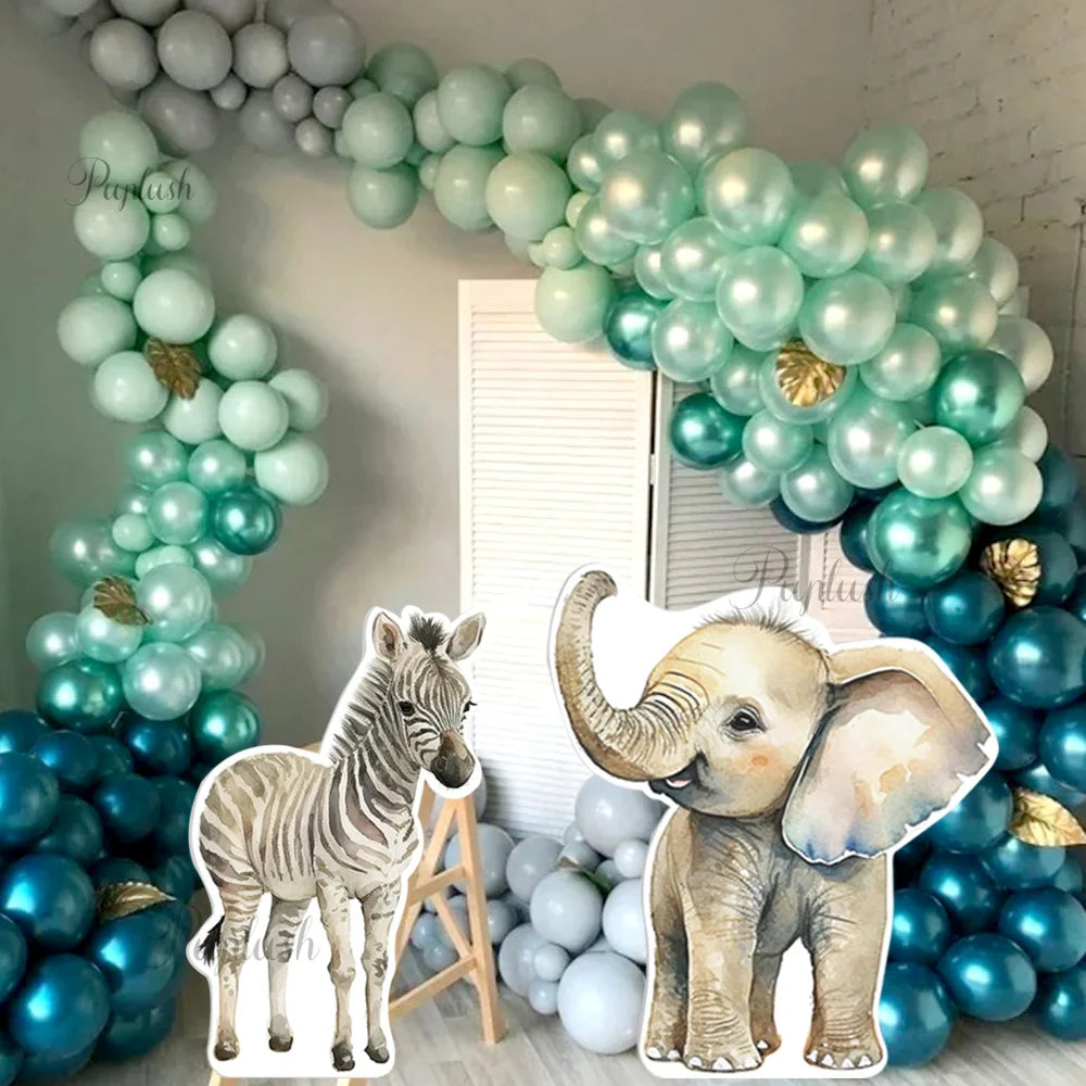 Découpe singe safari pour décoration fête jungle
