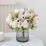 décoration intérieure bouquet fleurs artificielles modernes élégantes mariage anniversaire baby shower