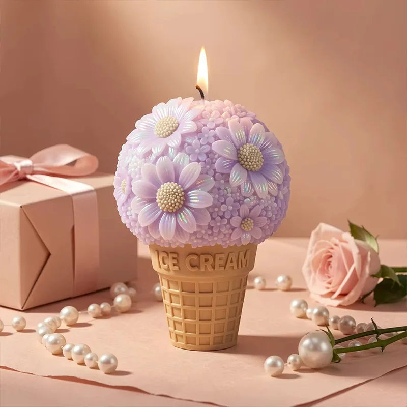 moulage silicone bougies fleurs dahlias marguerites tulipes parfums savons décorations saint valentin mariage