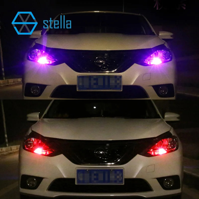 ampoules led t10 w5w blanc bleu rouge violet vert super lumineuses modernes haute qualité