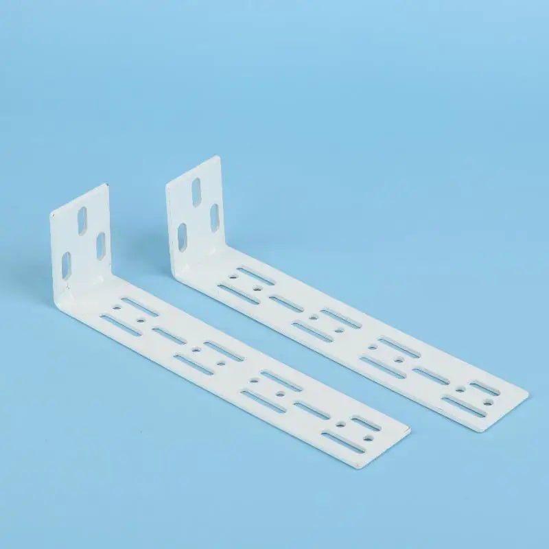 supports murals blancs modernes eyelets coton chanvre rideaux tringle fixations