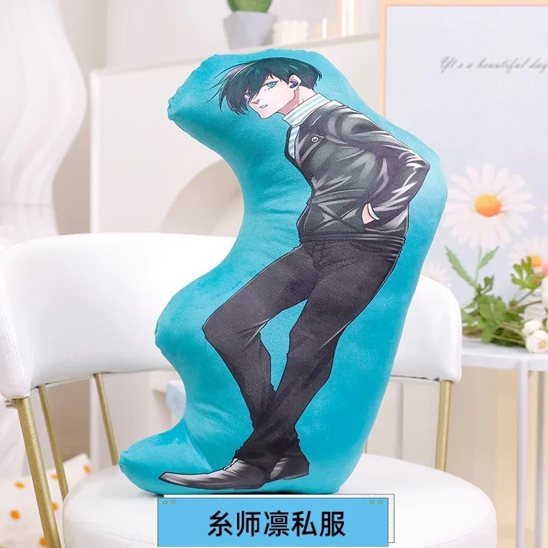 coussin anime personnages football ballons peluche lavable adulte oblong itoshi seishiro meguru