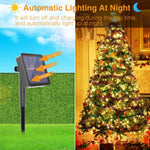guirlande lumineuse solaire vert blanc modes étanches décoration noël
