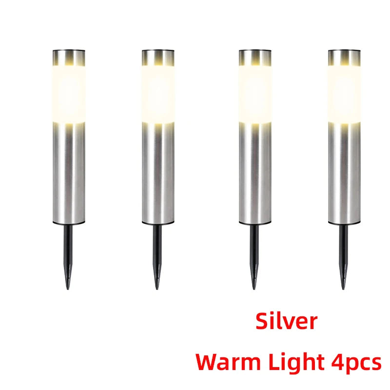 lumière solaire extérieure moderne étanche jardin cheminée ip65 waterproof led