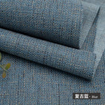 tissu maison coton lin résistant gris rose bleu texture moderne 100x150cm 350g/m