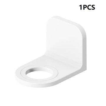 distributeur savon liquide mural adhésif blanc minimaliste salle bain 50x65mmABSmatopacité