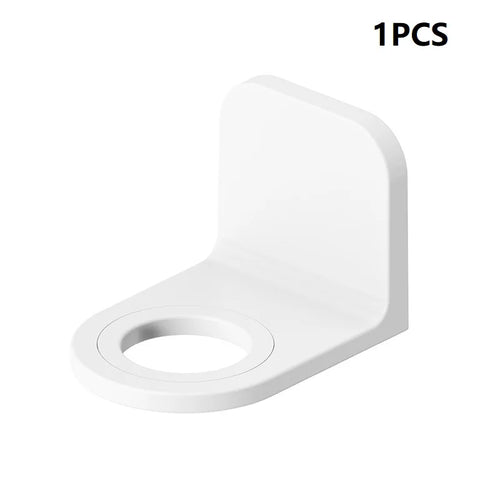 distributeur savon liquide mural adhésif blanc minimaliste salle bain 50x65mmABSmatopacité