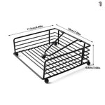 porte serviettes moderne noir blanc papillon papier opacité décoratif tiroir rangement organisateur table manger