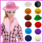 chapeau classique poupée 30 cm ruban ajustable accessoire mode jouet fille