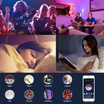 ruban led intelligent blanc moderne controle adhésif app mobile alexa google assistant