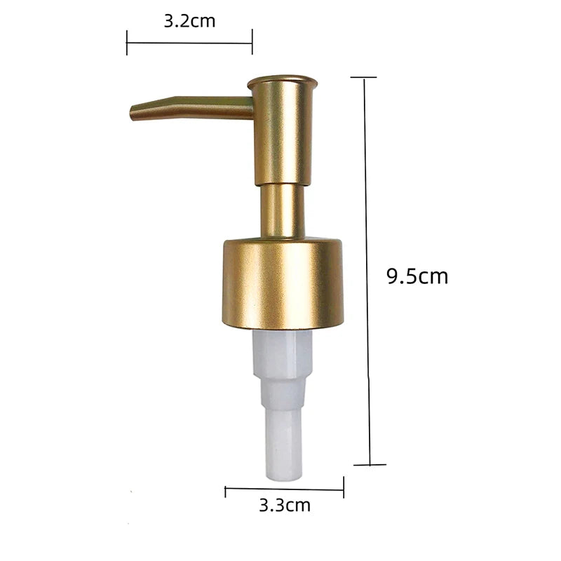pompe liquide moderne doré argenté noir marbrée opaque tuyau flexible