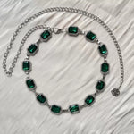 bracelet métal strass rouge vert marron noir bleu clair classique élégantSizeMode boucle