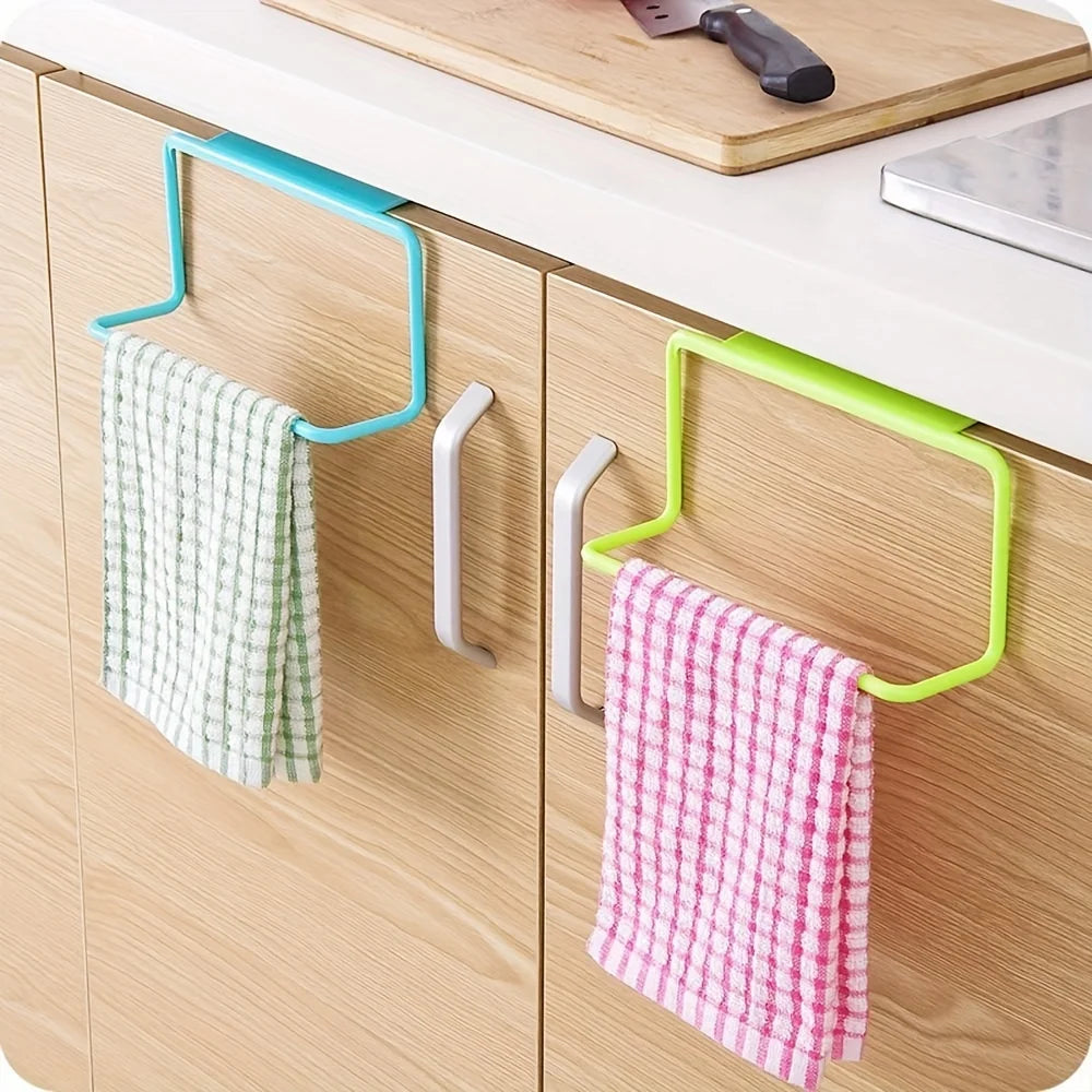 porte serviettes mural adhésif moderne couleur bleu clair vert rose blanc