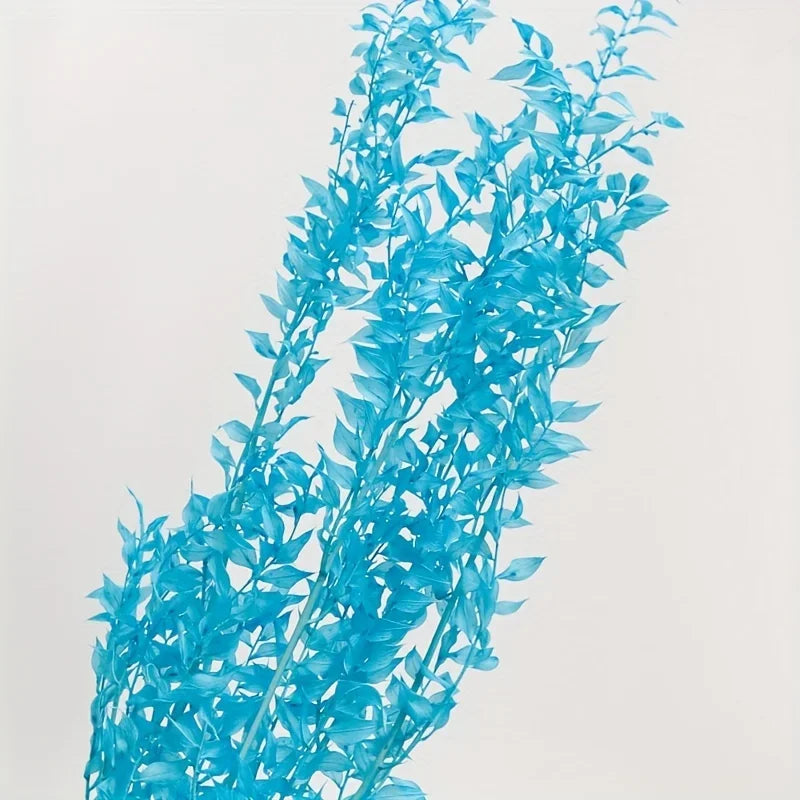 guirlande artificielle feuilles bleu rose blanc naturelle décoration intérieure anniversaire baby shower mariage