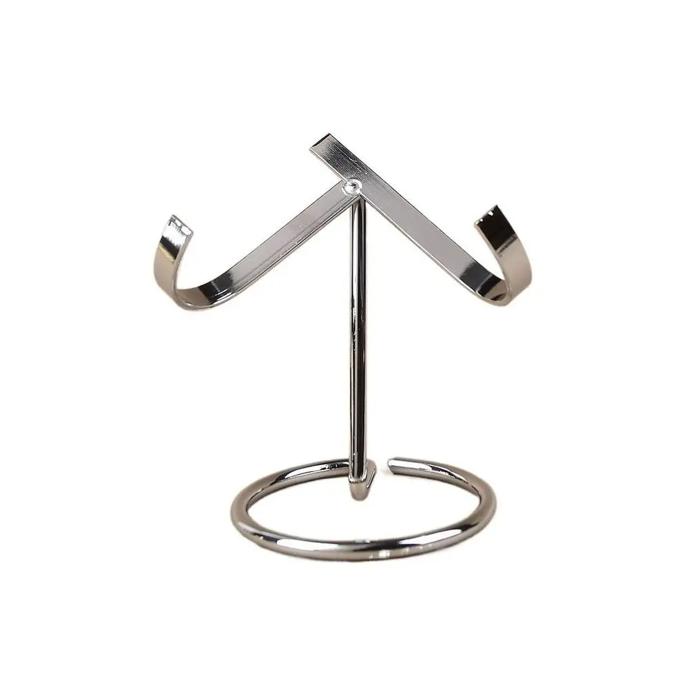 Support bijoux noir argent doré clips base circulaire moderne minimaliste salon respectueux environnement