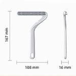 brosse poils rose clair moderne poignée nettoyer tapis canapé lit