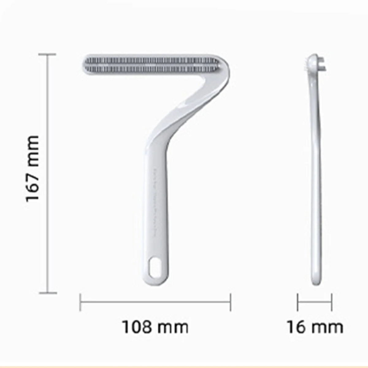 brosse poils rose clair moderne poignée nettoyer tapis canapé lit
