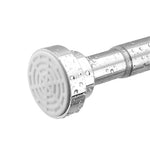 tige douche extensible antidérapante acier inoxydable moderne noire blanche argentée