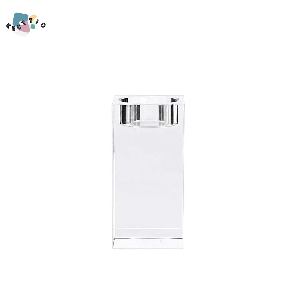support bougies transparent moderne différents décoration intérieure bougies chauffe plat